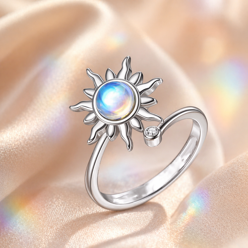 At Ease Aurora Ring
silber Blume Anti
StresS