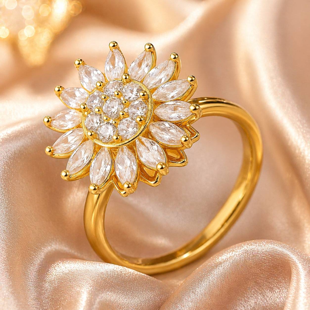 At Ease Eternal Bundle
gold Ring Set
Produktbild